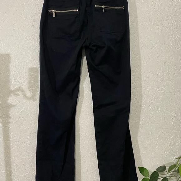 Black Zipper Michael Kors Slacks - Picture 3 of 4